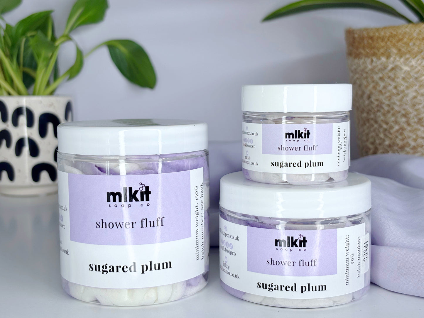 Sugared Plum Shower Fluff