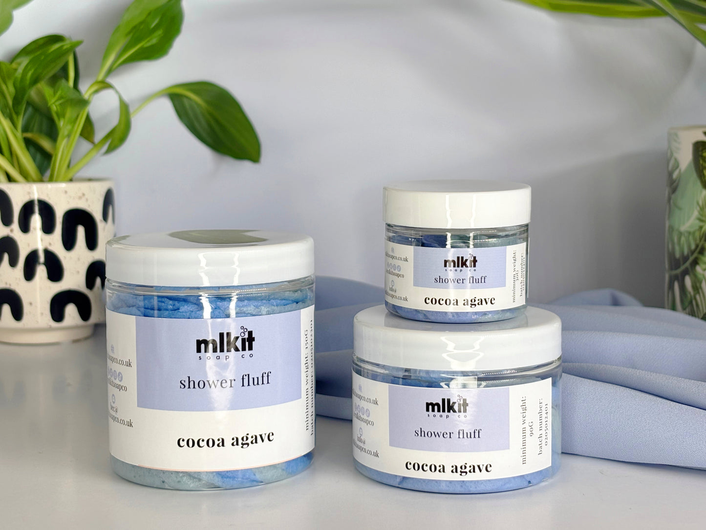 Cocoa Agave Shower Fluff