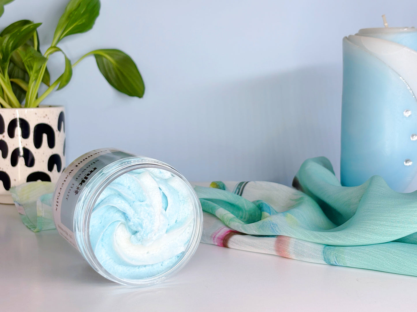 Coconut Waterfalls Shower Fluff