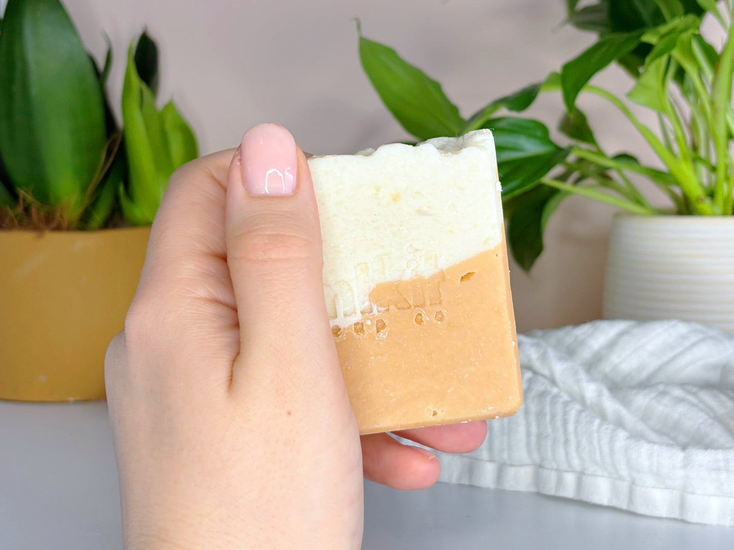 Honey and Oat Milk Bar Soap