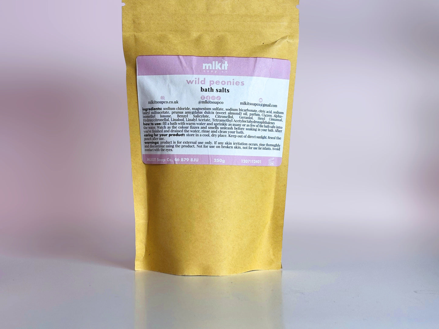 Wild Peonies Bath Salts