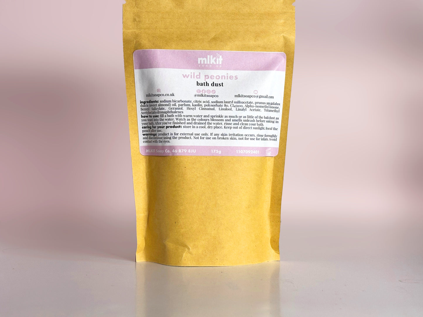 Wild Peonies Bath Dust