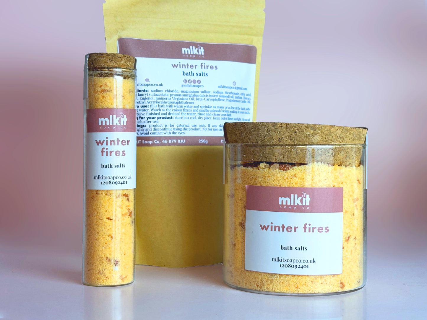 Winter Fires Bath Salts