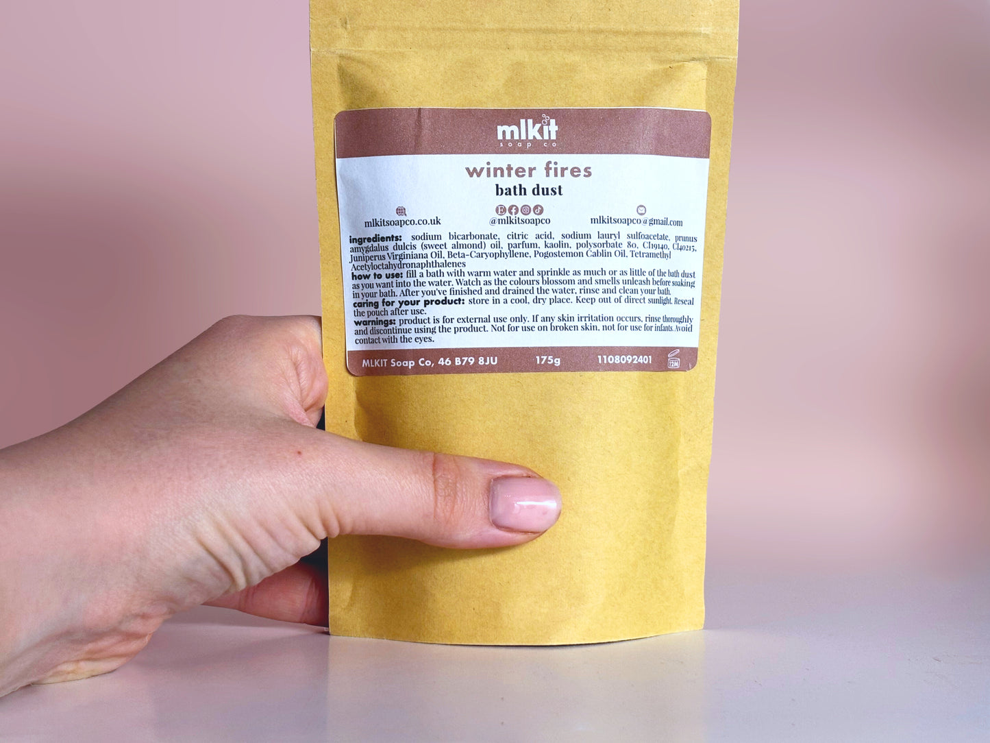 Winter Fires Bath Dust