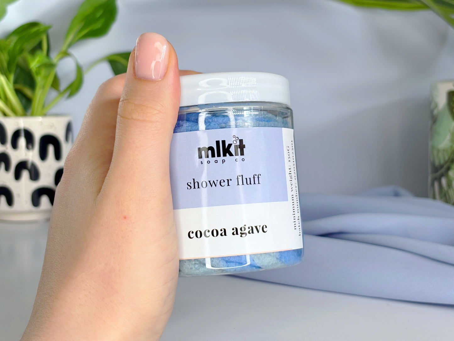 Cocoa Agave Shower Fluff