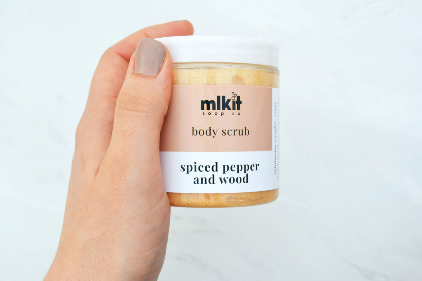 Spiced Pepper and Wood Body Scrub